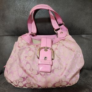Pink Coach Purse & Wallet